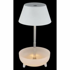 Luminaires Globo Lighting Poki Lampe à poser LED Blanc opale, 1 lumière* Éclairage Led