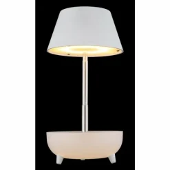 Luminaires Globo Lighting Poki Lampe à poser LED Blanc opale, 1 lumière* Éclairage Led