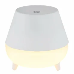 Luminaires Globo Lighting Poki Lampe à poser LED Blanc opale, 1 lumière* Éclairage Led