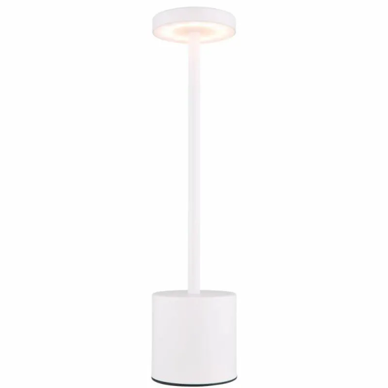 Luminaires Globo Lighting Polina Lampe à poser LED Blanc, 1 lumière* Éclairage Led