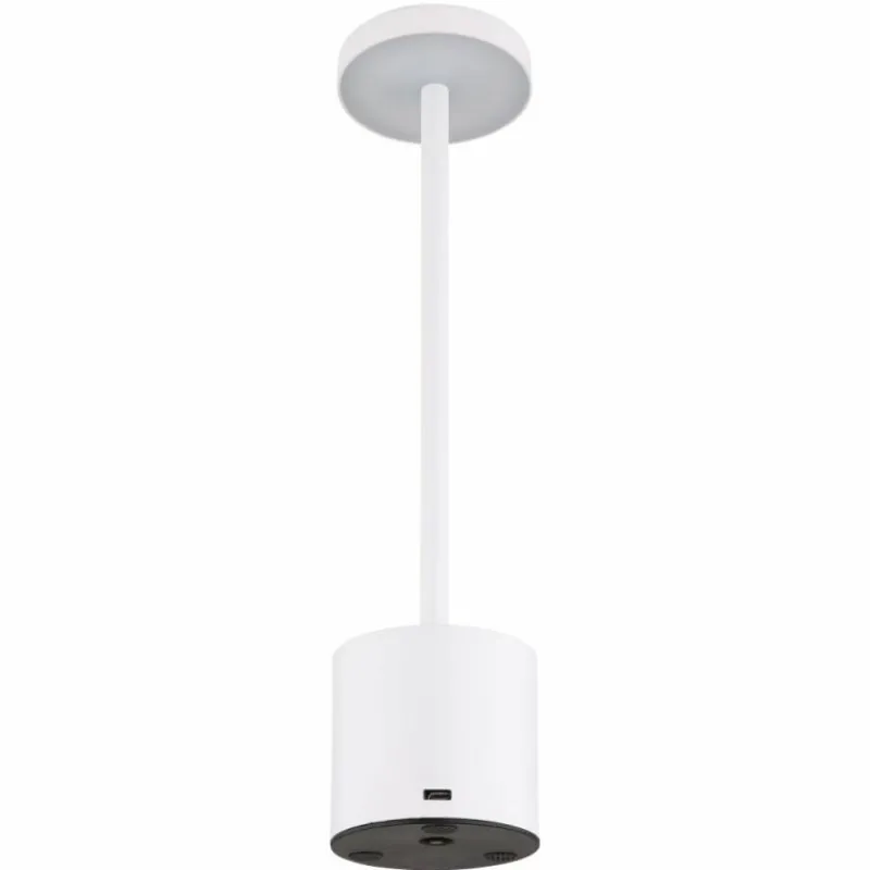 Luminaires Globo Lighting Polina Lampe à poser LED Blanc, 1 lumière* Éclairage Led