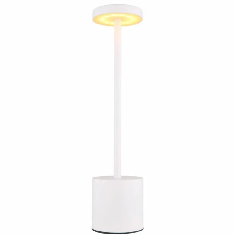 Luminaires Globo Lighting Polina Lampe à poser LED Blanc, 1 lumière* Éclairage Led