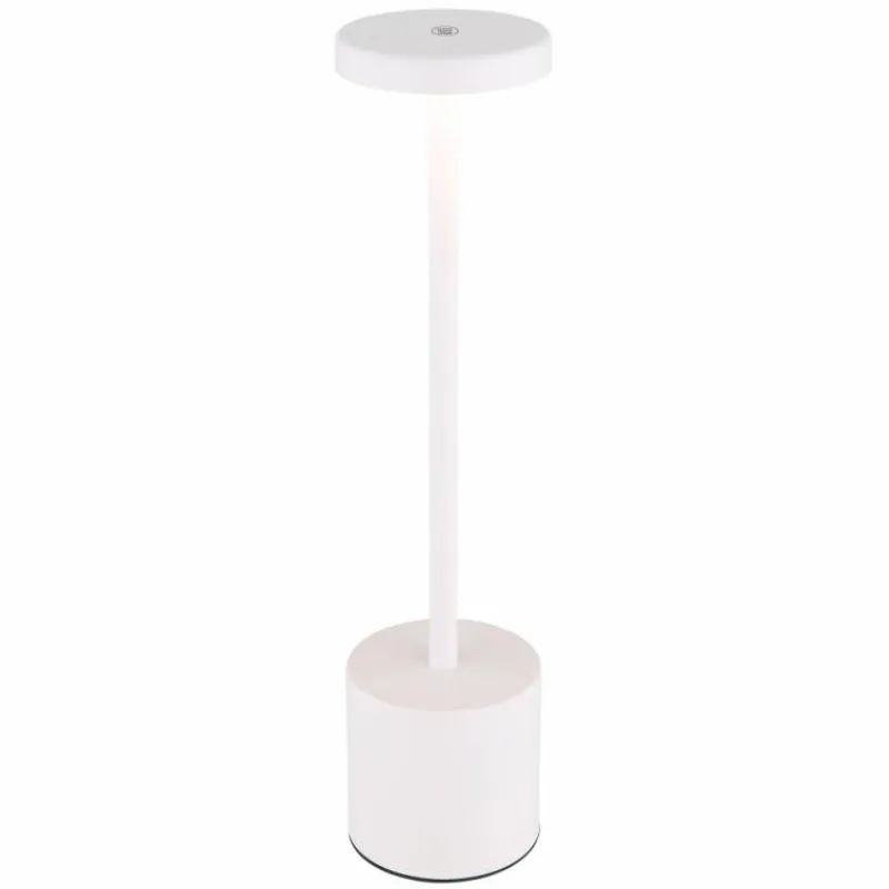 Luminaires Globo Lighting Polina Lampe à poser LED Blanc, 1 lumière* Éclairage Led