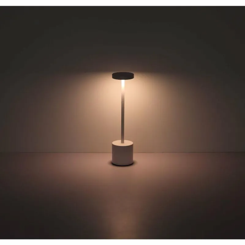 Luminaires Globo Lighting Polina Lampe à poser LED Blanc, 1 lumière* Éclairage Led