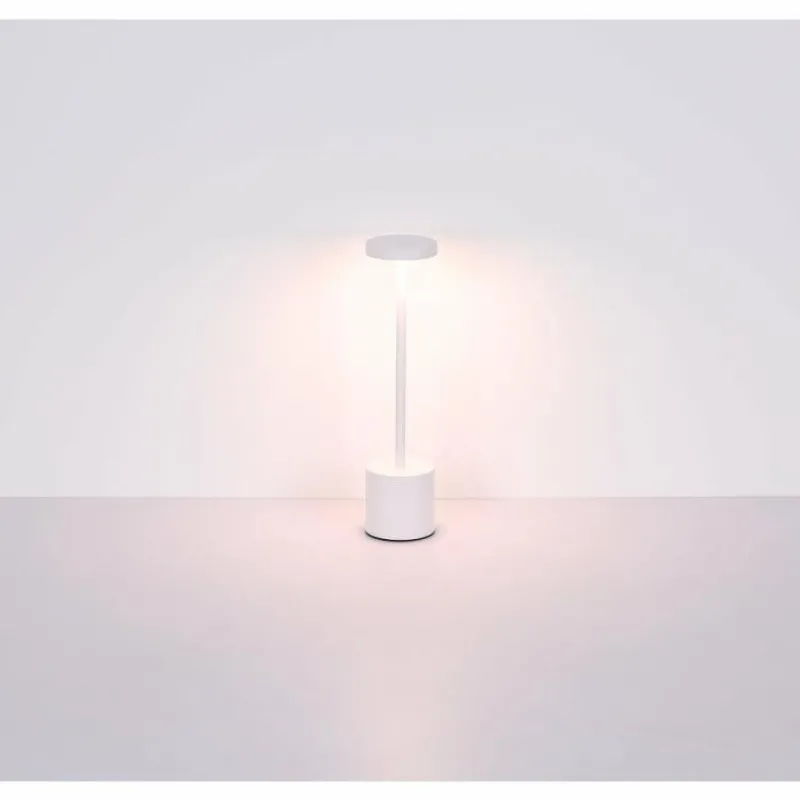 Luminaires Globo Lighting Polina Lampe à poser LED Blanc, 1 lumière* Éclairage Led