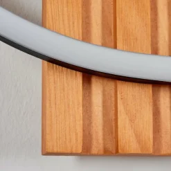 hofstein Pompu Applique murale LED Écru, Noir, 1 lumière