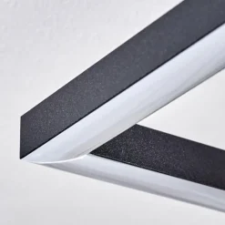 hofstein Pompu Plafonnier LED Écru, Noir, 1 lumière