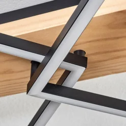 hofstein Pompu Plafonnier LED Écru, Noir, 1 lumière