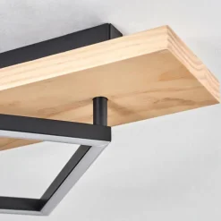 hofstein Pompu Plafonnier LED Écru, Noir, 1 lumière