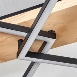 hofstein Pompu Plafonnier LED Écru, Noir, 1 lumière