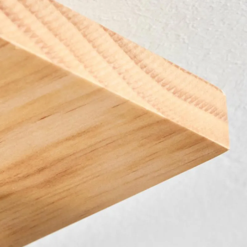 hofstein Pompu Plafonnier LED Écru, Noir, 1 lumière