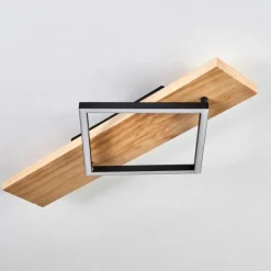 hofstein Pompu Plafonnier LED Écru, Noir, 1 lumière