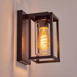 hofstein Portalis Lampe murale d´extérieur Noir, 1 lumière