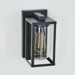 hofstein Portalis Lampe murale d´extérieur Noir, 1 lumière