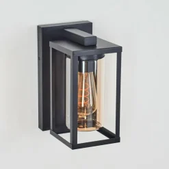 hofstein Portalis Lampe murale d´extérieur Noir, 1 lumière