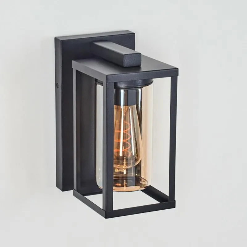 hofstein Portalis Lampe murale d´extérieur Noir, 1 lumière