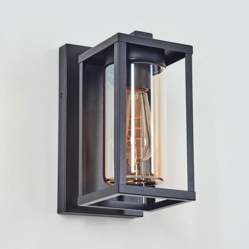 hofstein Portalis Lampe murale d´extérieur Noir, 1 lumière