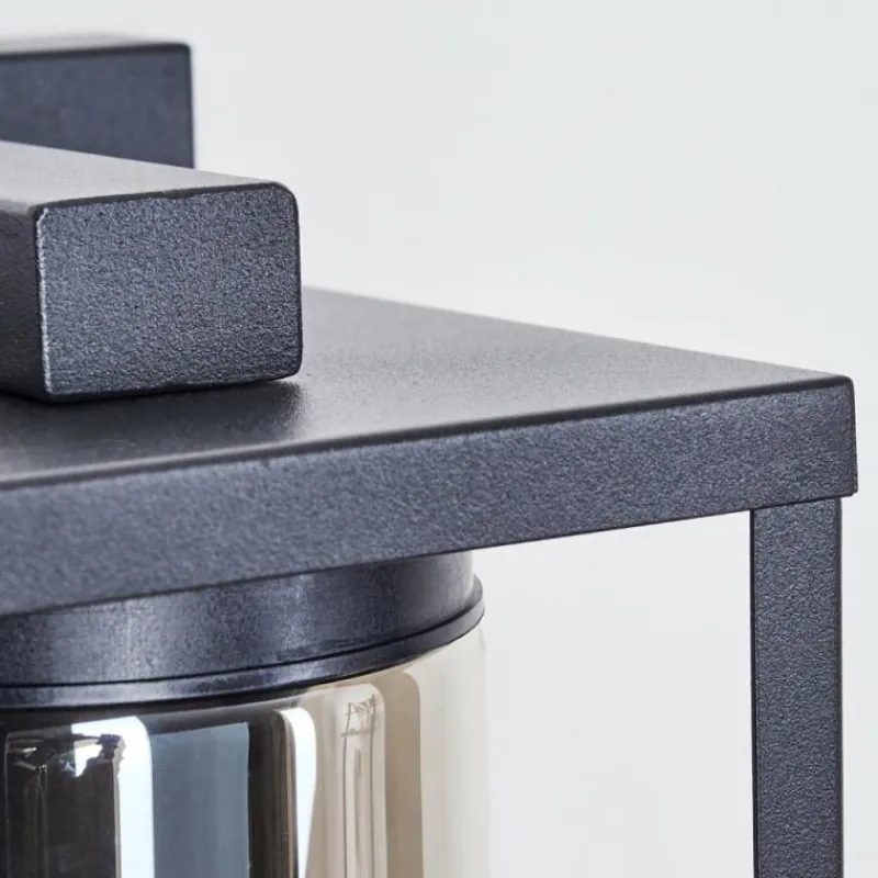 hofstein Portalis Lampe murale d´extérieur Noir, 1 lumière, Détecteur de mouvement