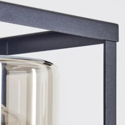 hofstein Portalis Lampe murale d´extérieur Noir, 1 lumière, Détecteur de mouvement