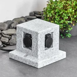 hofstein Prises électriques d'extérieur Malabo Pierre