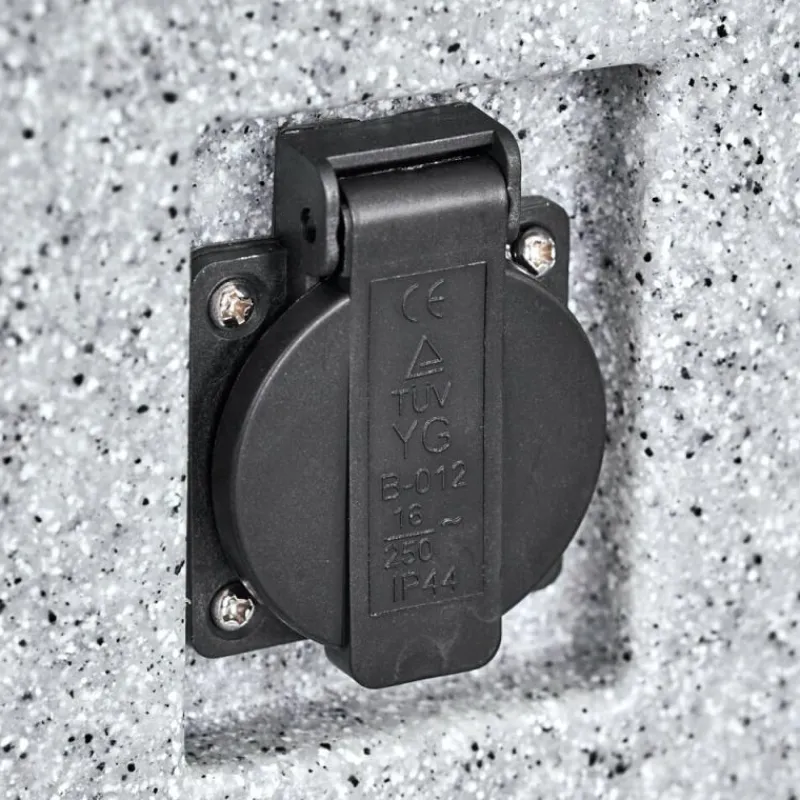 hofstein Prises électriques d'extérieur Malabo Pierre