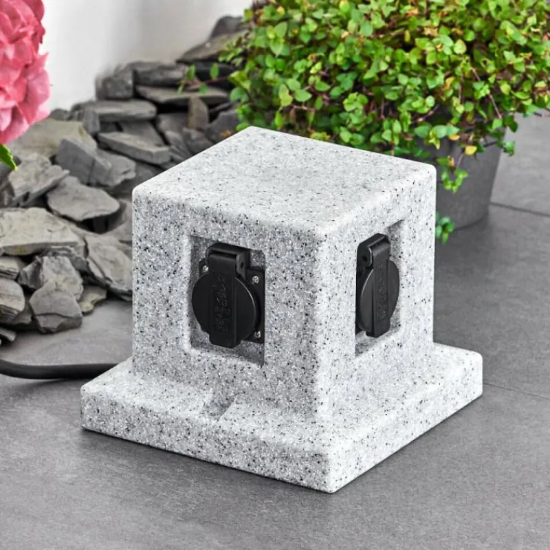 hofstein Prises électriques d'extérieur Malabo Pierre