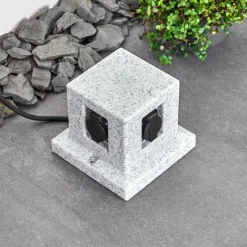 hofstein Prises électriques d'extérieur Malabo Pierre