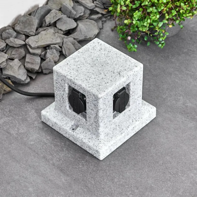 hofstein Prises électriques d'extérieur Malabo Pierre