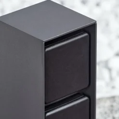 hofstein Prises électriques d'extérieur Reigolil Anthracite, Noir