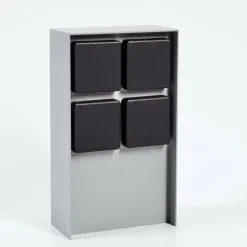 hofstein Prises électriques d'extérieur Reigolil Gris, Noir