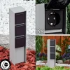 hofstein Prises électriques d'extérieur Reigolil Gris, Noir