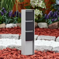 hofstein Prises électriques d'extérieur Reigolil Gris, Noir