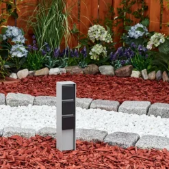 hofstein Prises électriques d'extérieur Reigolil Gris, Noir