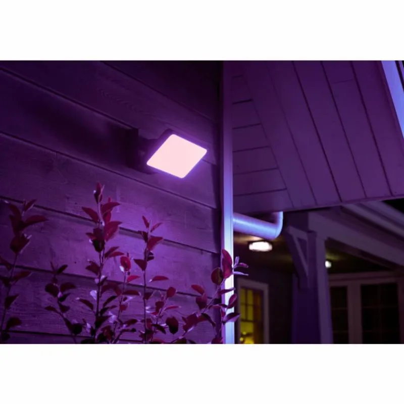 Luminaires Philips Projecteur Philips Hue Ambiance White & Color Discover LED Noir, 1 lumière, Changeur de couleurs