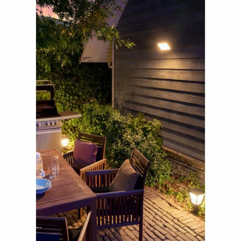 Luminaires Philips Projecteur Philips Hue Ambiance White & Color Discover LED Noir, 1 lumière, Changeur de couleurs