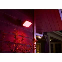 Luminaires Philips Projecteur Philips Hue Ambiance White & Color Discover LED Noir, 1 lumière, Changeur de couleurs
