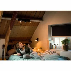 Luminaires Philips Projecteur Philips Hue Ambiance White Runner LED Noir, 1 lumière