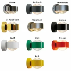 Top Light Puk Turn Outdoor LED, 1 lumière