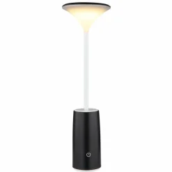 Luminaires Globo Lighting Quirin Lampe à poser LED Noir, Blanc, 1 lumière* Lampes À Poser