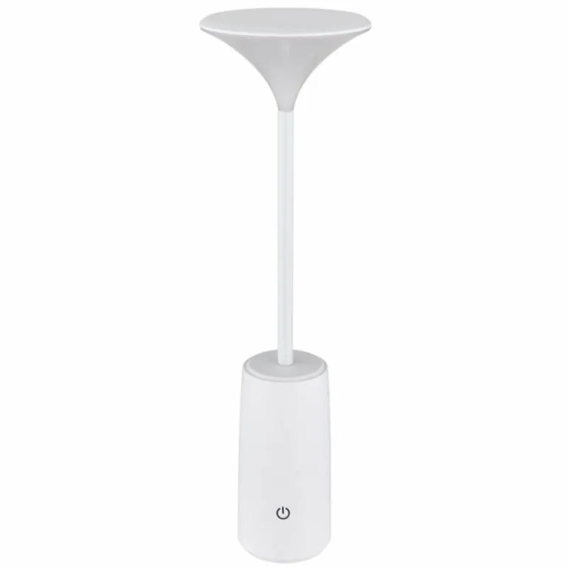 Luminaires Globo Lighting Quirin Lampe à poser LED Blanc, 1 lumière* Éclairage Led