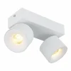 Luminaires Globo Lighting Rae Plafonnier LED Blanc, 2 lumières* Éclairage Led