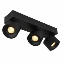 Luminaires Globo Lighting Rae Plafonnier LED Noir, 3 lumières* Éclairage Led