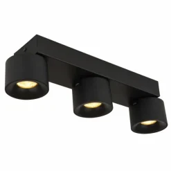 Luminaires Globo Lighting Rae Plafonnier LED Noir, 3 lumières* Éclairage Led