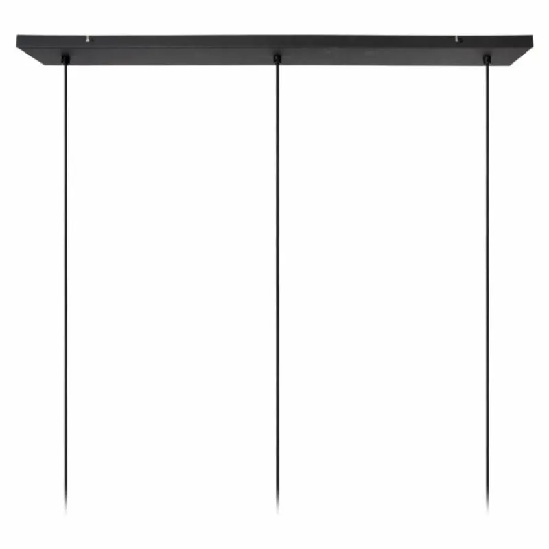 Lampes En Tissu-Luminaires Lucide RAFAL Suspension Noir, 3 lumières