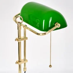 hofstein Ragaz Lampe de banquier, Lampe de bureau, Lampe à poser Laiton, 1 lumière