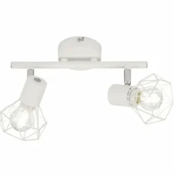Lampes Vintages & Rétros-Luminaires Fischer & Honsel Rail de spots Fischer & Honsel Ran Blanc, 2 lumières