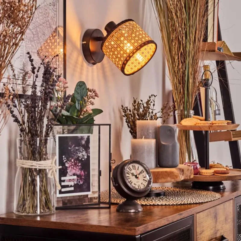 hofstein Ramila Applique murale, Spot mural Noir, 1 lumière