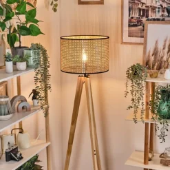 Luminaires Scandinaves-hofstein Ramila Lampadaire Écru, 1 lumière