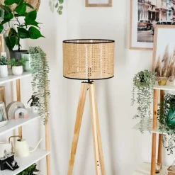 Luminaires Scandinaves-hofstein Ramila Lampadaire Écru, 1 lumière