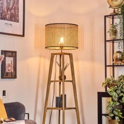 Luminaires Scandinaves-hofstein Ramila Lampadaire Écru, 1 lumière